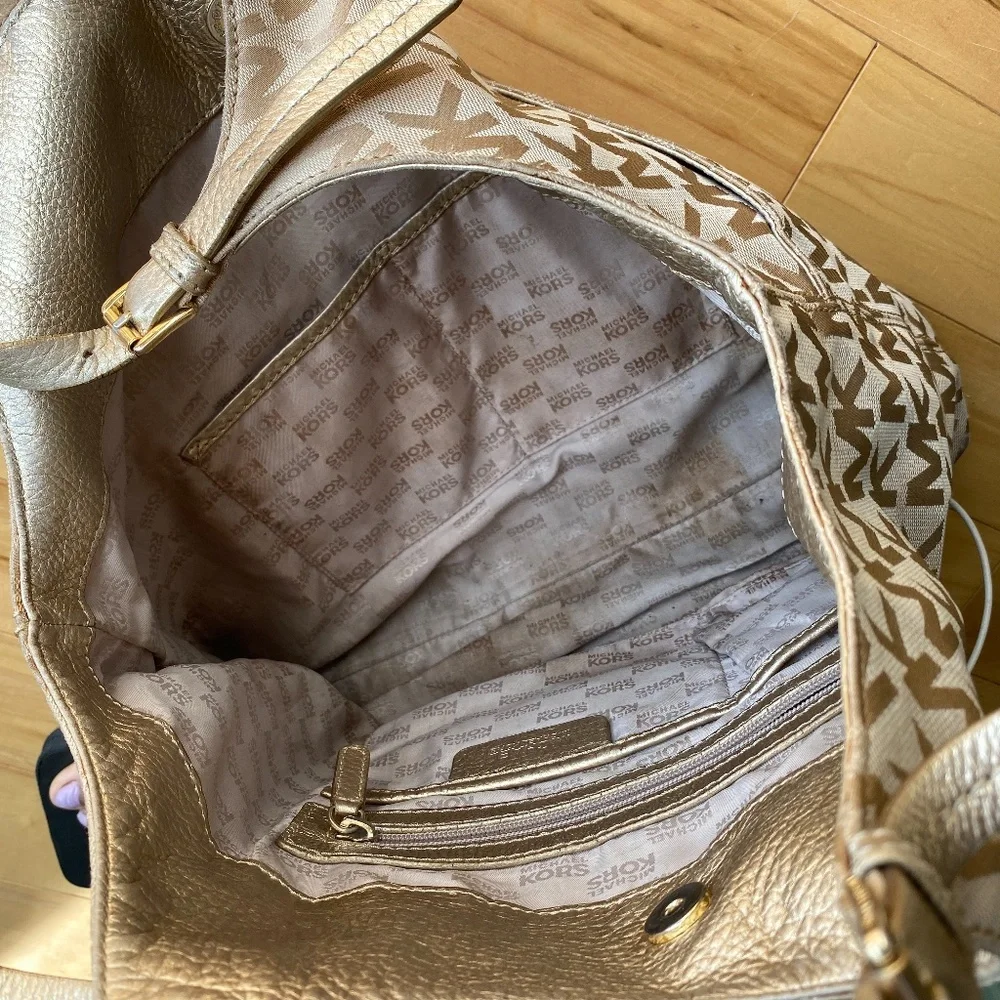MK Jets en jacquard Michael‎ Kors Logo bag